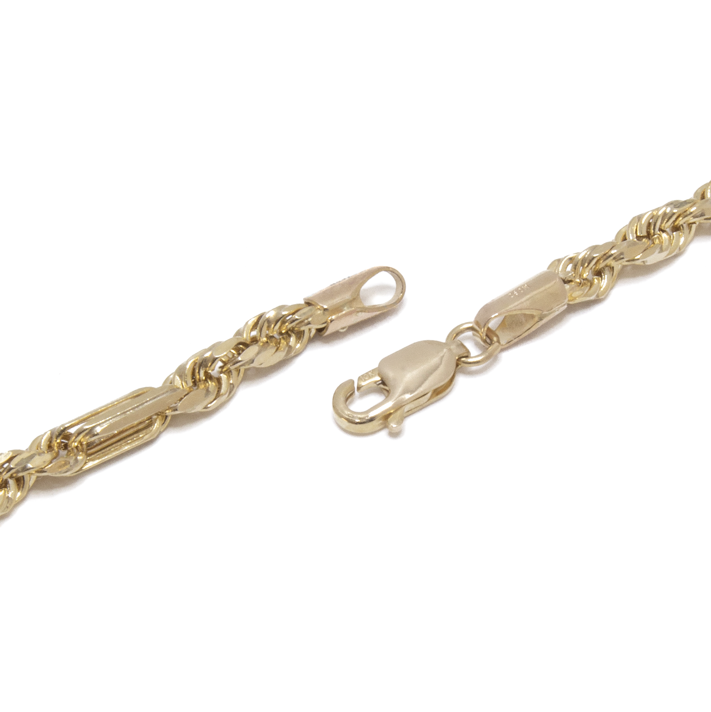 Cadena Torsal Oro Italiano 10 Kilates.