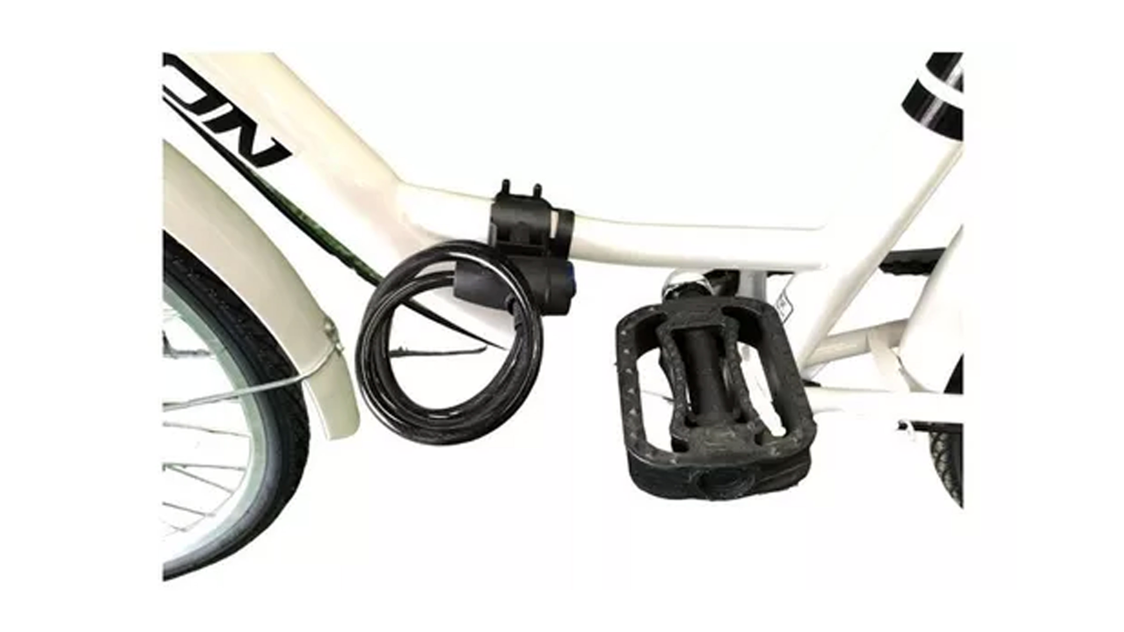 Bicicleta Pigeon Compraymas Rodada 24 Bicicleta de Paseo Calle Color Blanco con Canasta