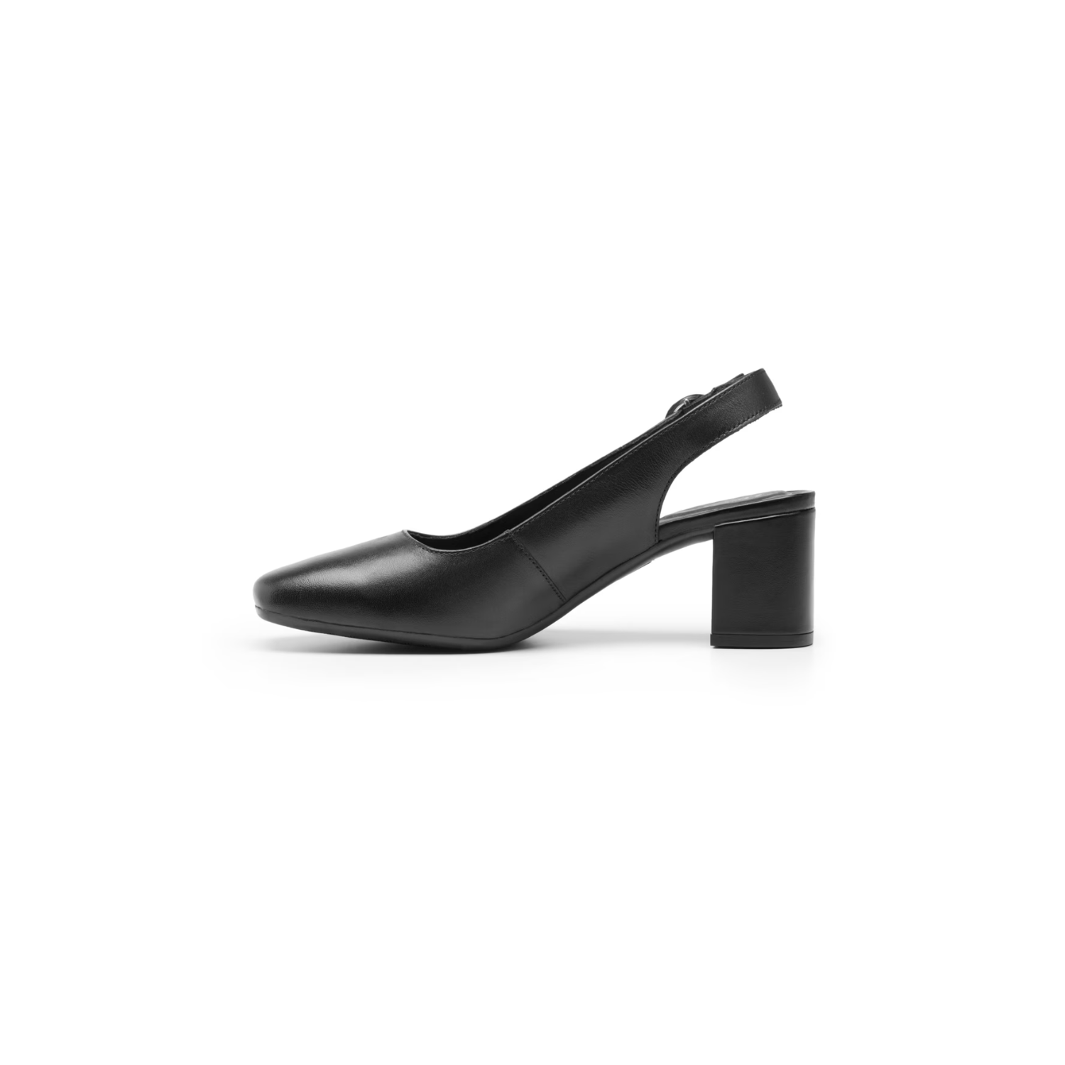 Zapatilla Punta Cuadrada Flexi Para Mujer Con Comfort Walk Estilo 119704 Negro