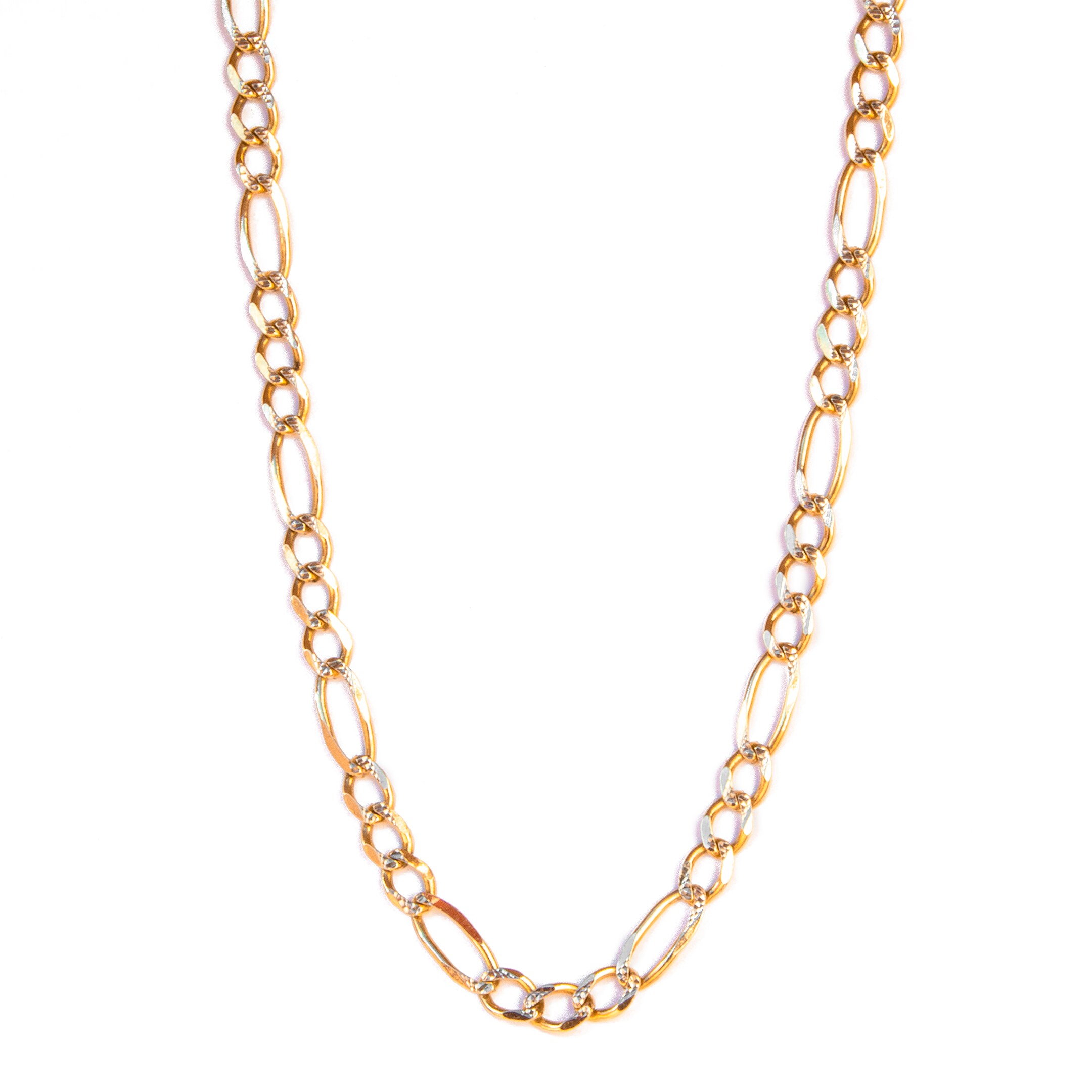 Cadena Diamantada Oro Italiano 10 Kilates.