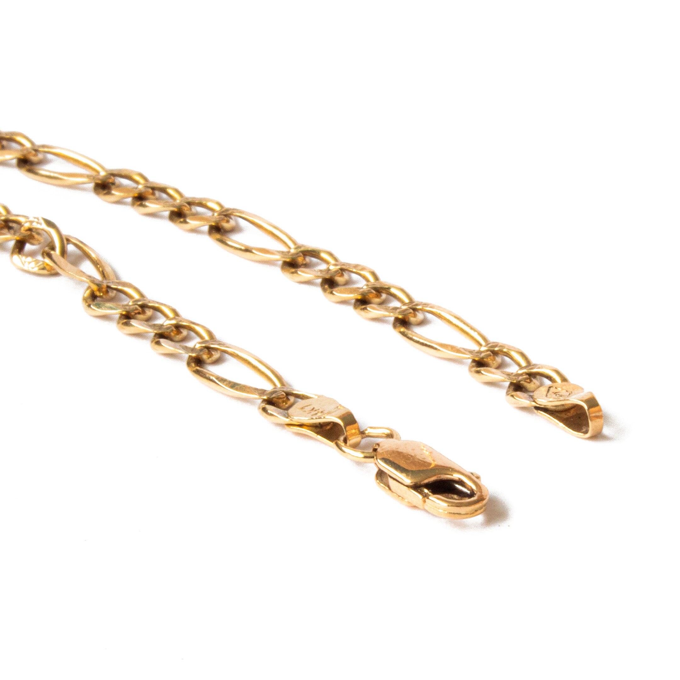 Cadena Diamantada Oro Italiano 10 Kilates.