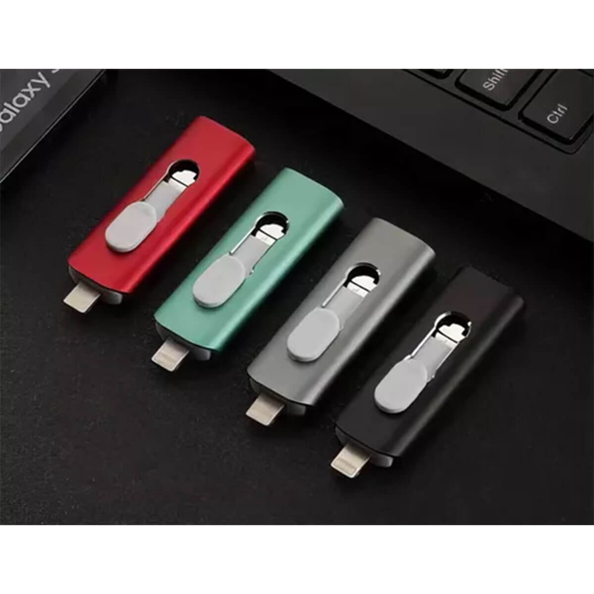 Memoria Usb 3 En 1 Usb Lightning, Android, Pc 1 Tera 1tb