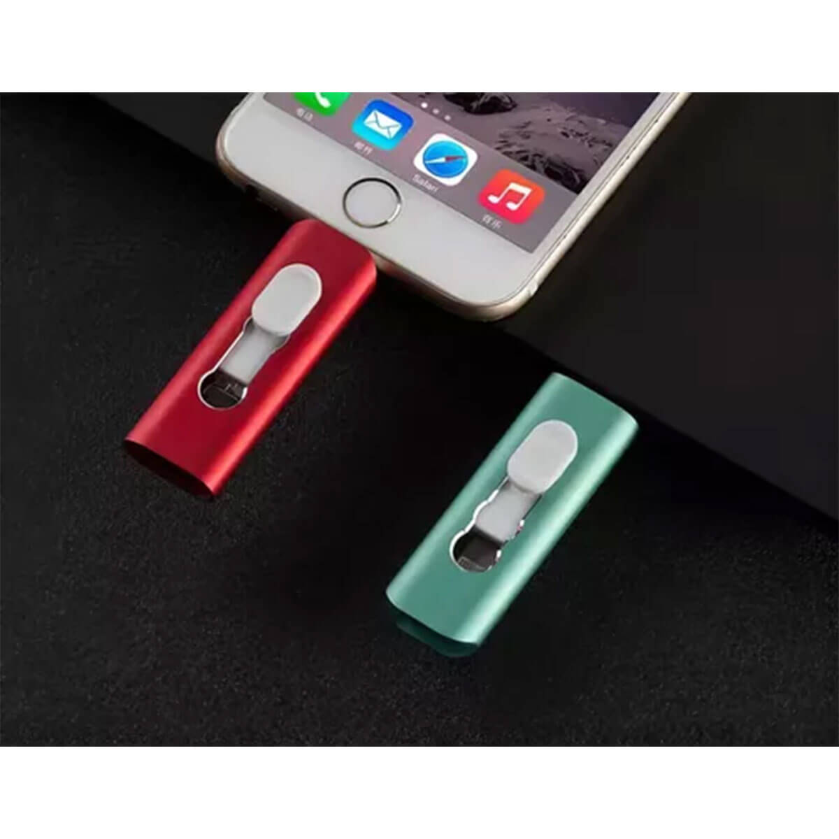 Memoria Usb 3 En 1 Usb Lightning, Android, Pc 1 Tera 1tb