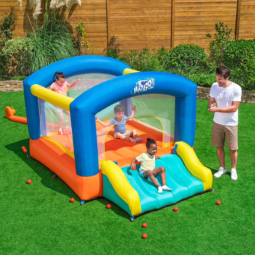 Juego Inflable Brincolin Infantil Trampolin Con Resbaladilla