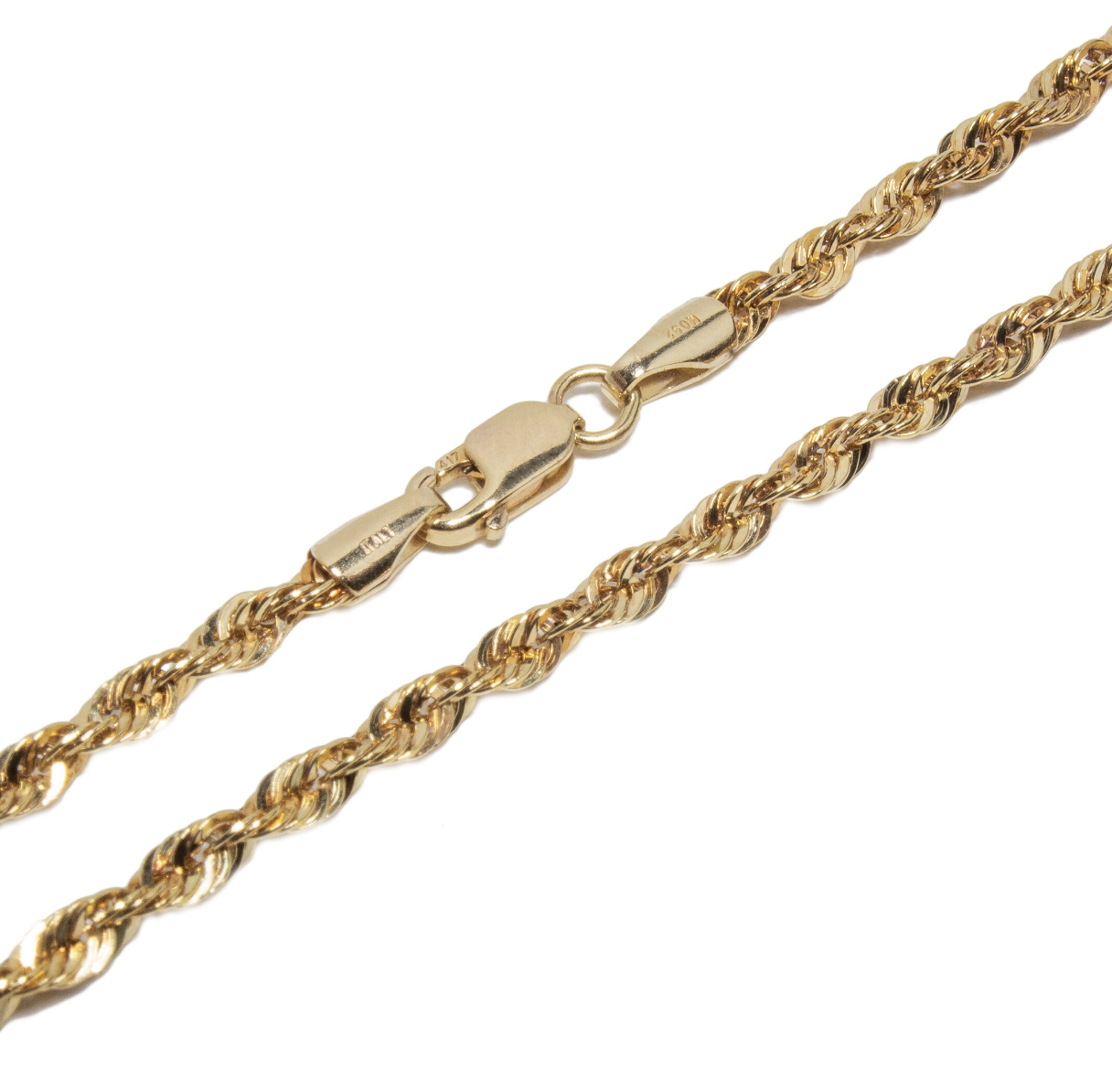 Cadena Torsal Oro Italiano 10 Kilates.