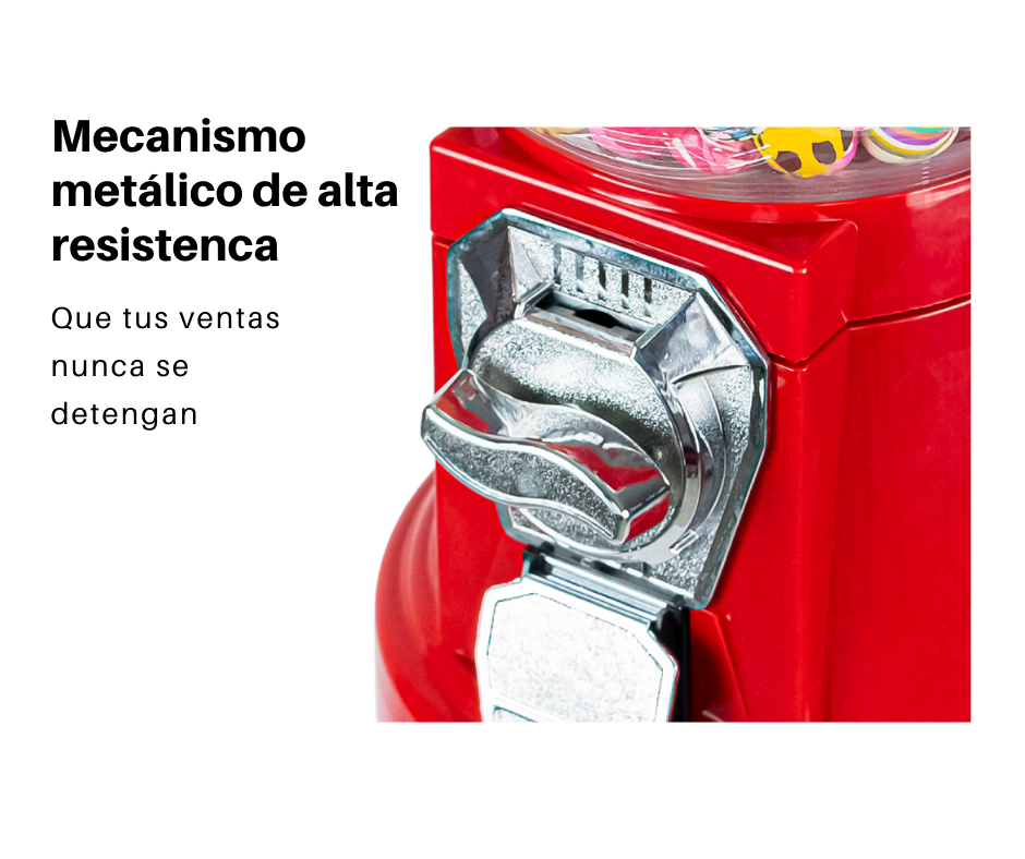 Modulo Chiclera Doble Con Base + Frutita + Chicles Eagle Vending