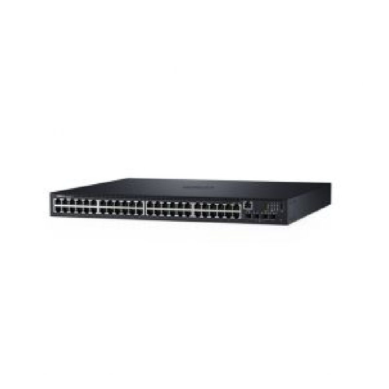 Switch Dell N1548P de 48 Puertos 10/100/1000Mbps y 4 SFP+, PoE. 