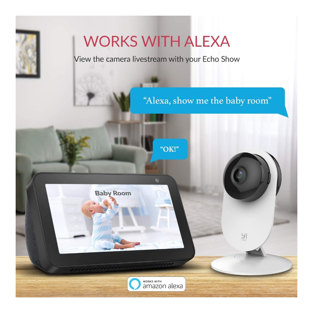 Camara de seguridad Yi 1080p  Wireless IP Blanco reacondicionado