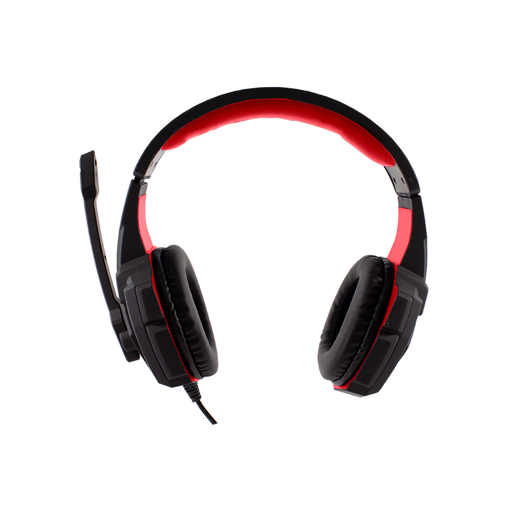 Audífonos Diadema Con Micrófono Alámbrico Gamer Sentry Gaming Gx150 Rojo