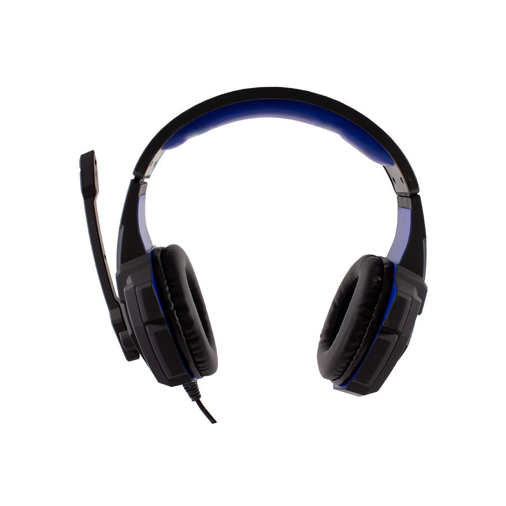  Audífonos Con Micrófono Alámbrico Gamer Diadema Sentry Gaming  Azul Gx150