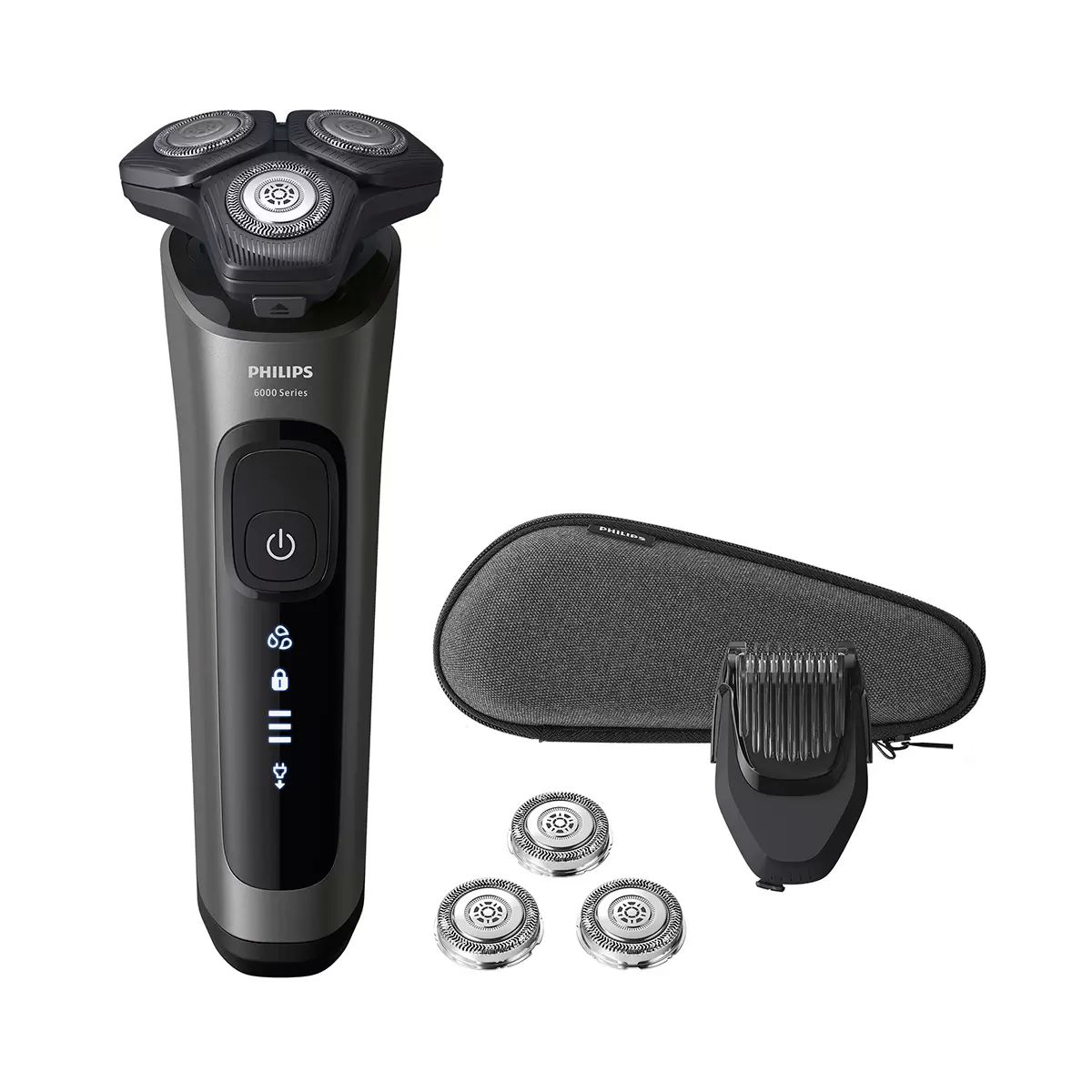 Rasuradora Eléctrica Philips 6600 Húmedo Seco Skiniq 