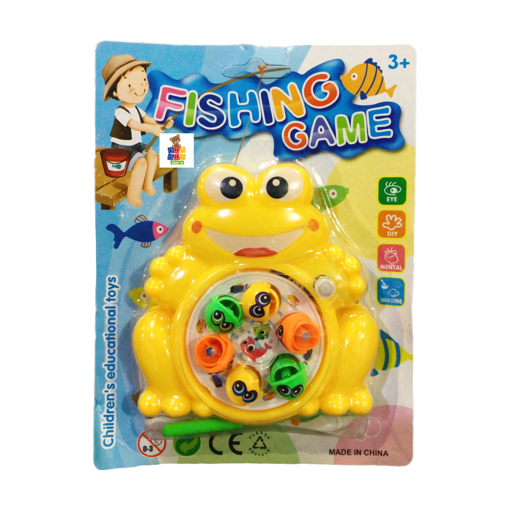 3 Mini Juego De Pesca Juguete De Cuerda Niños