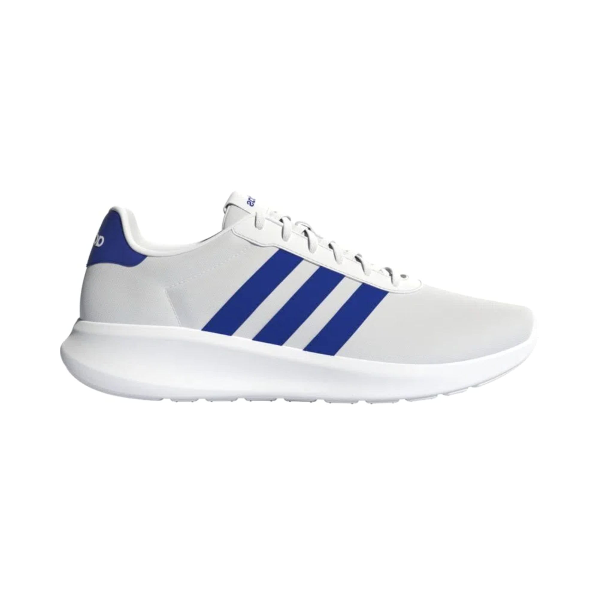 Tenis Adidas Lite Racer 3.0 Blanco con Azul Hombre Originales GX6744
