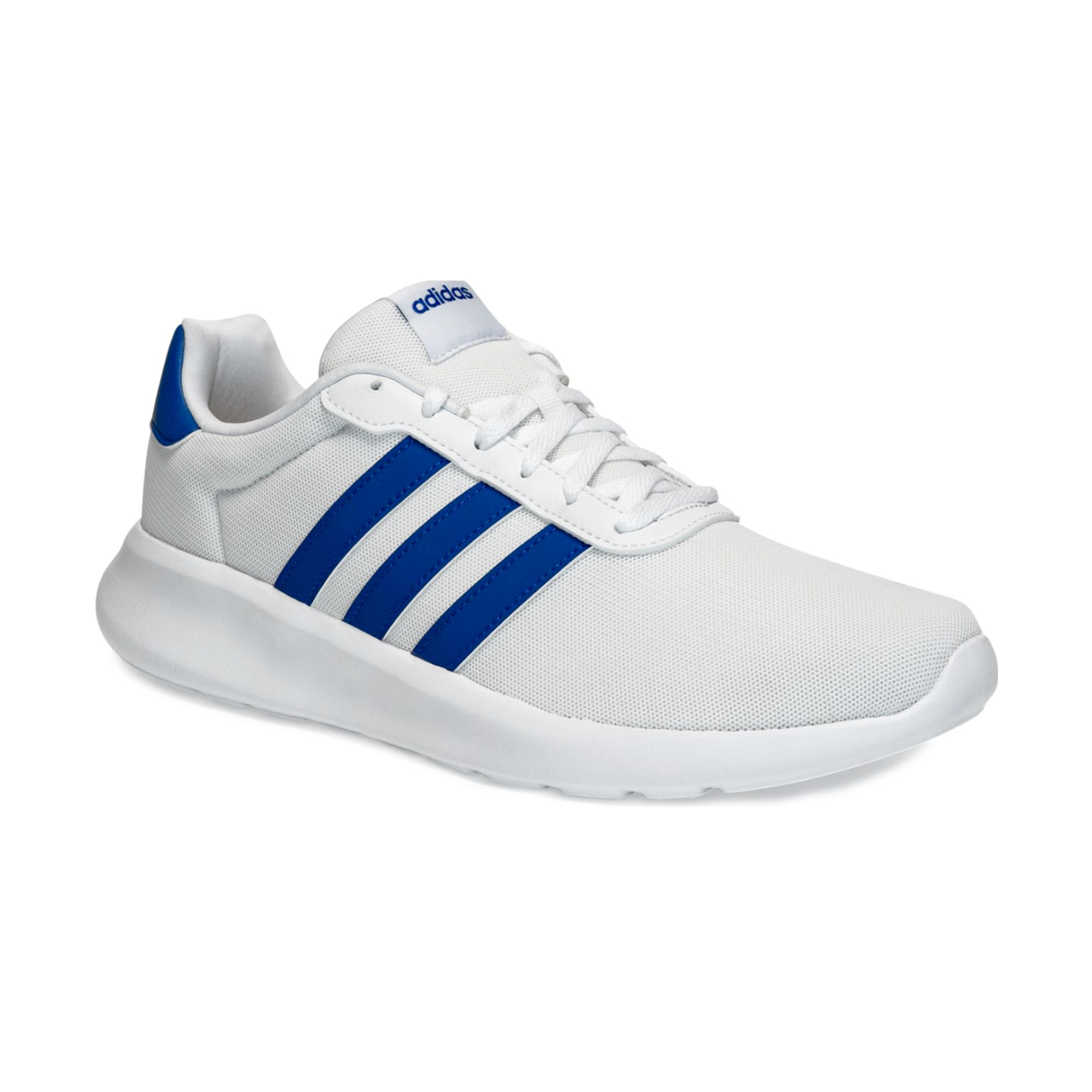 Tenis Adidas Lite Racer 3.0 Blanco con Azul Hombre Originales GX6744