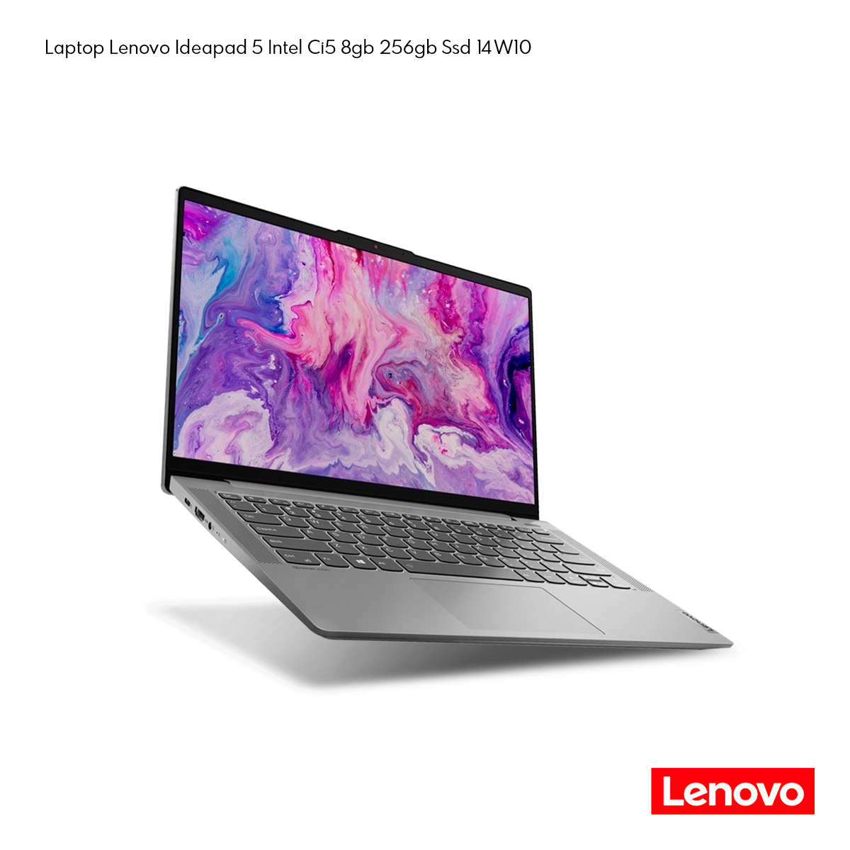Laptop Lenovo Ideapad 5 14IIL05 Intel CI3-1115G4 4GB 128GB W10H SSD FHD Gris