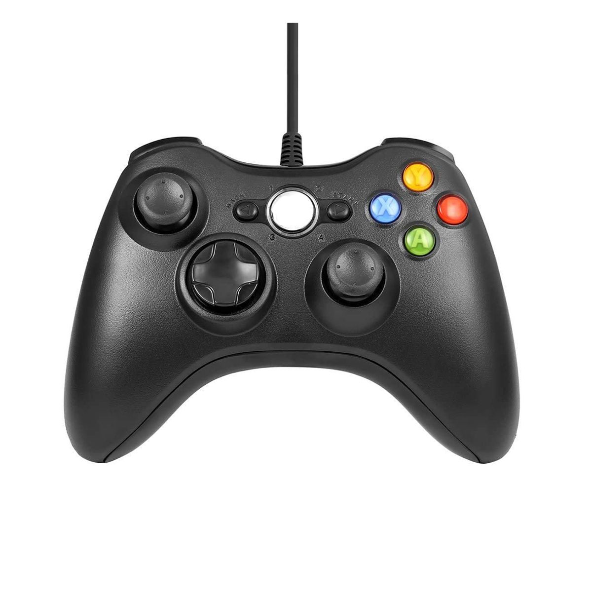 Control Alambrico Compatible con Xbox 360 GM05 Negro