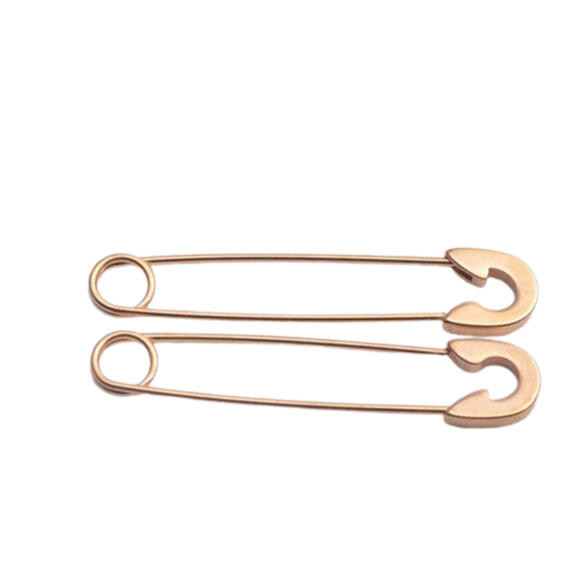 Aretes en Forma de Seguro 