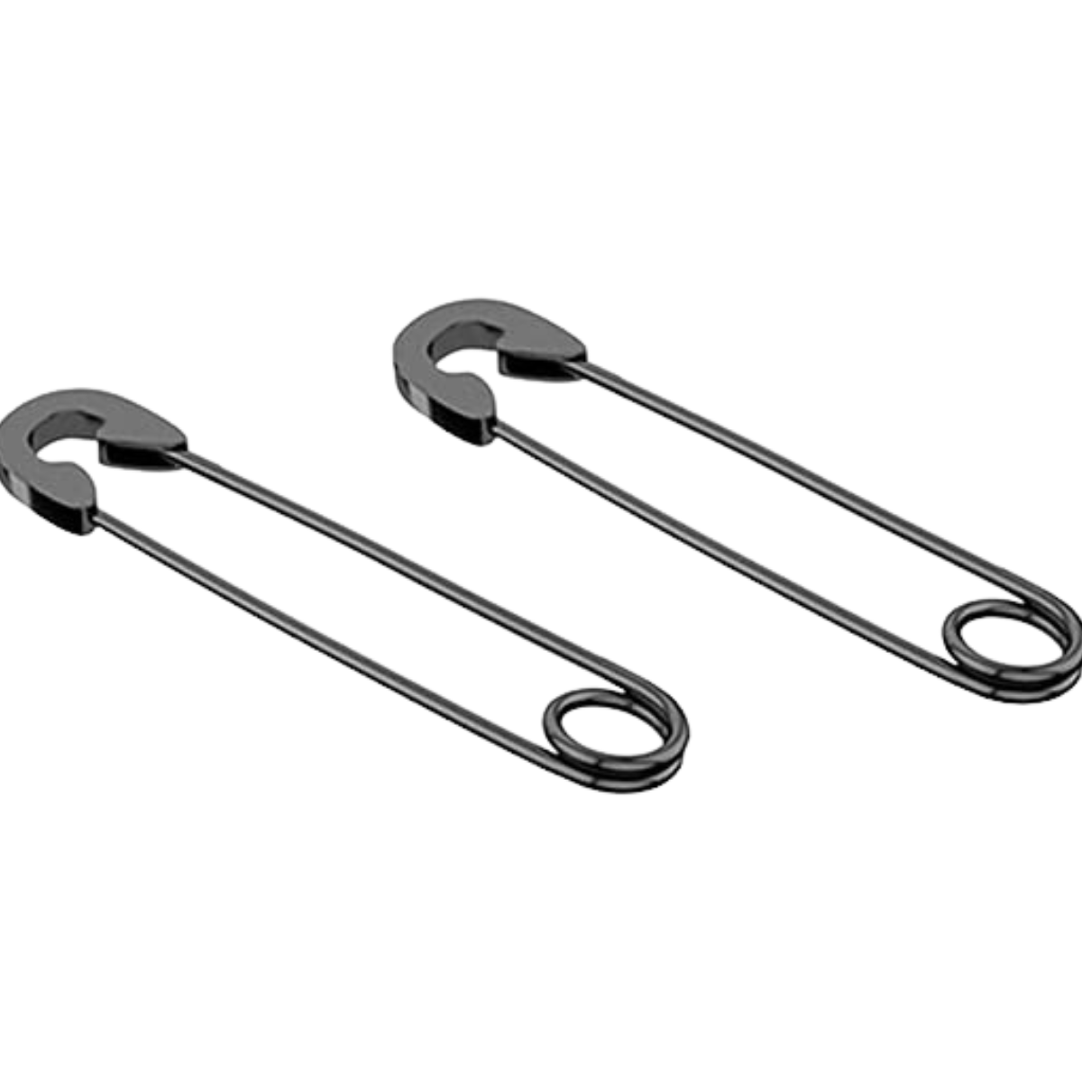 Aretes en Forma de Seguro 