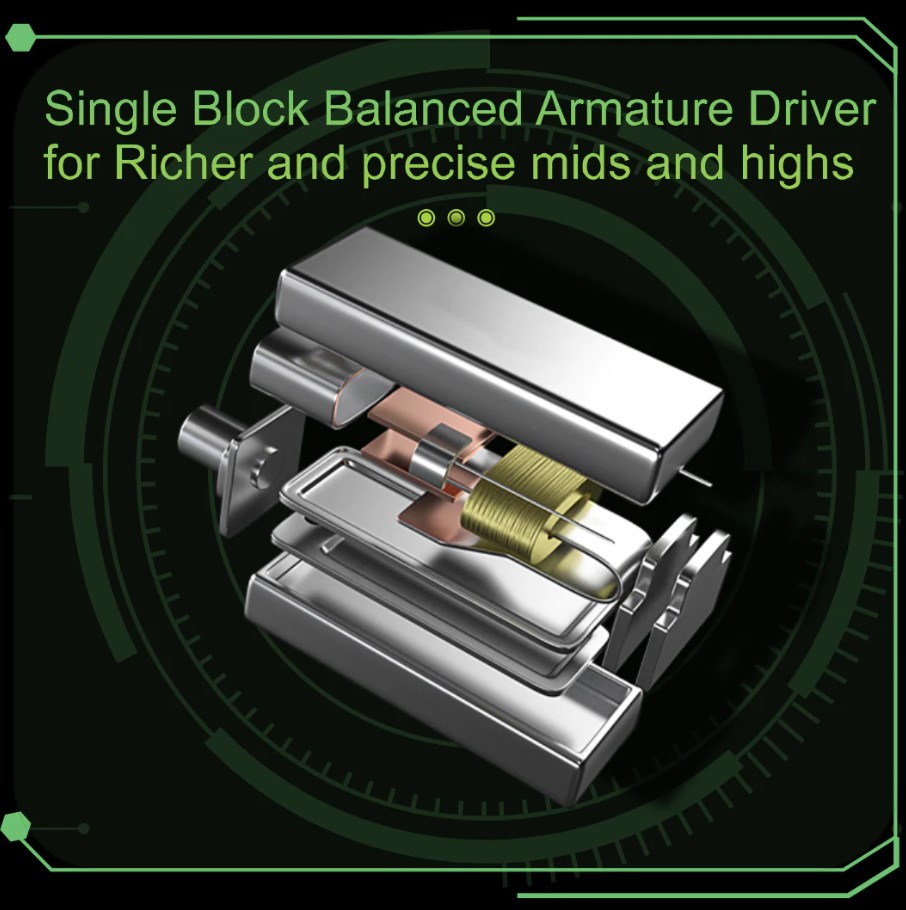 Audífonos Híbridos Hi-res Wired+bluetooth Aliencraft HARKER