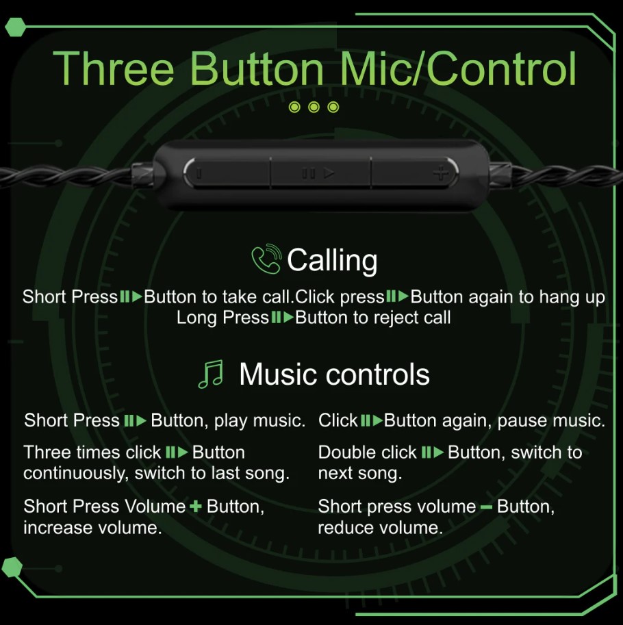 Audífonos Híbridos Hi-res Wired+bluetooth Aliencraft HARKER