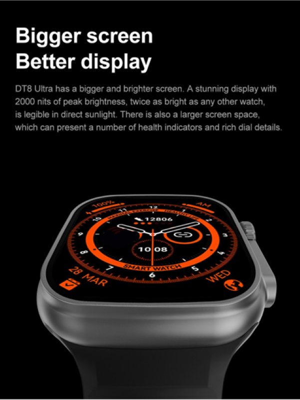 Smartwatch X8 Ultra Max - Version Sport