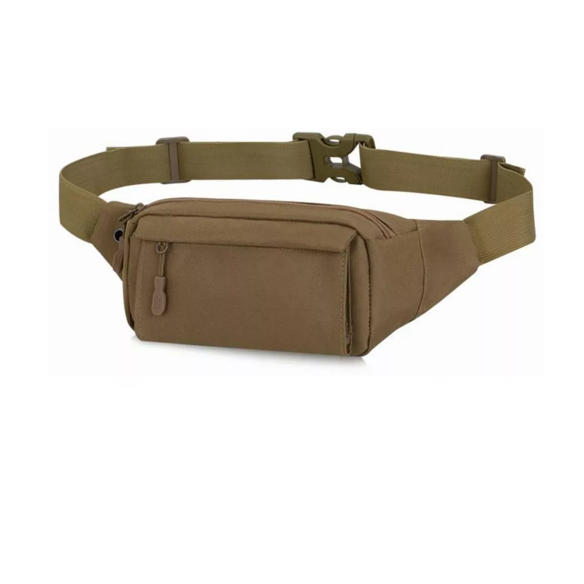 Cangurera Táctica Militar Multiusos Bolsa Campismo Riñonera Caqui