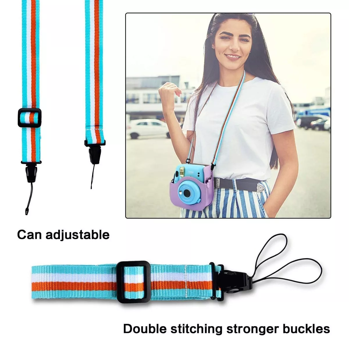 Kit De Accesorios Para Cámara Instax Mini 11 Incluye Funda Azul