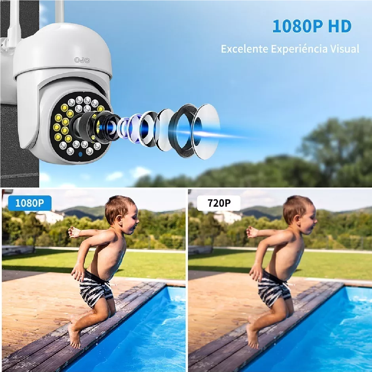 CAMARA DE VIGILANCIA EZVIZ C1HC, HD 720, WIFI