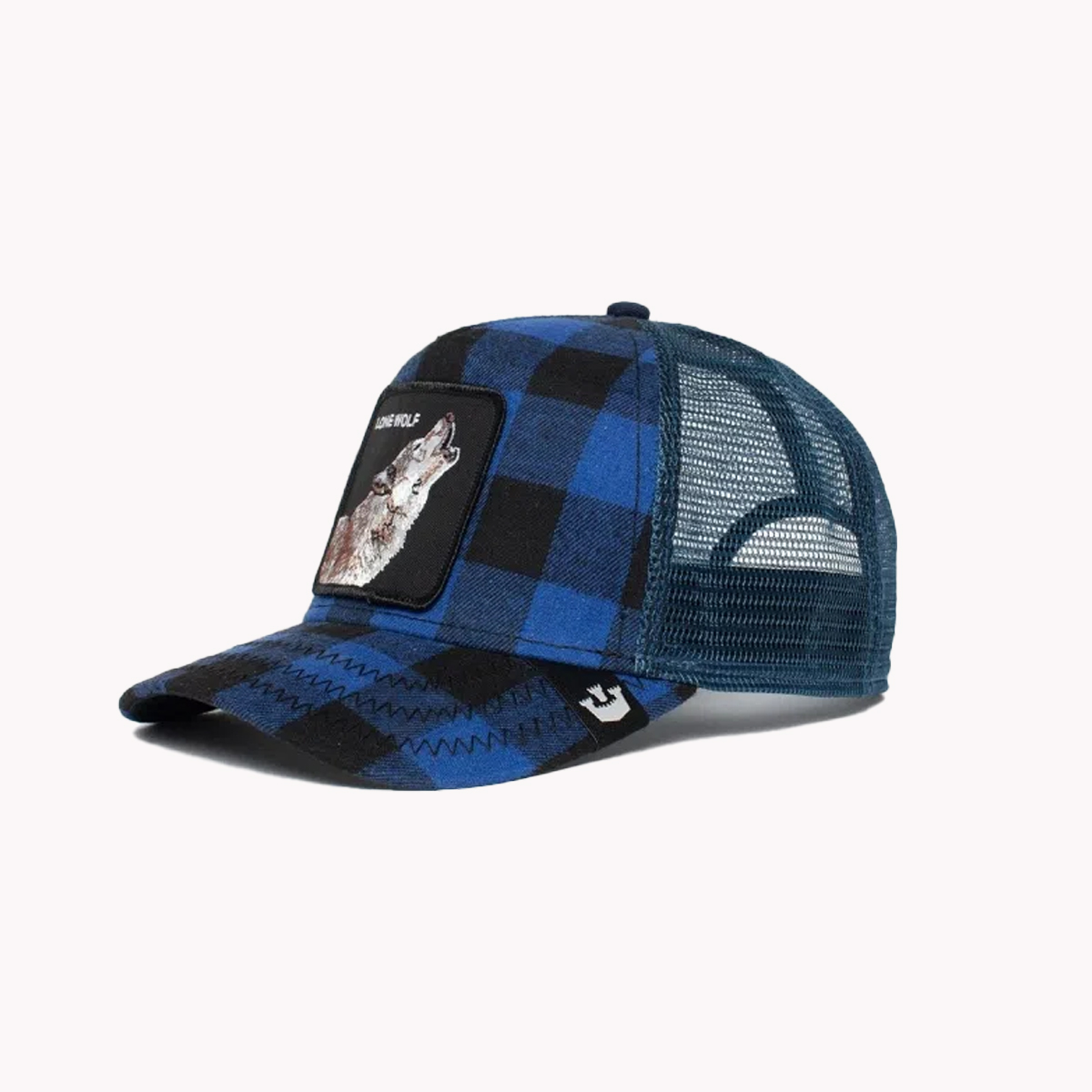 Gorra Goorin Bros Lonewolf Cuadros Azules