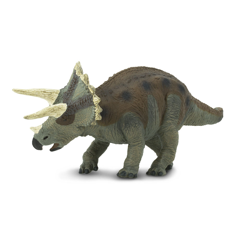 Figura De Dinosaurio Triceratops Safari Ltd Figura a Escala De Plástico Para Niños.