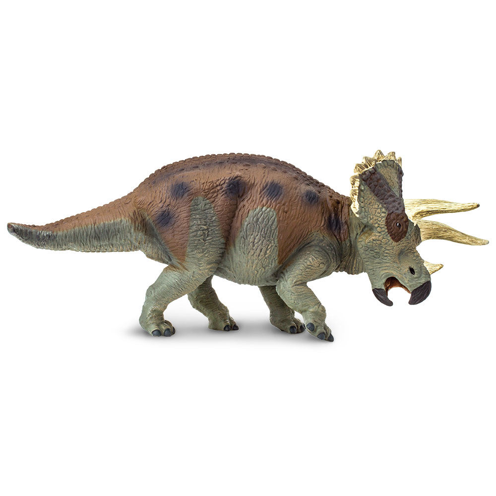 Figura De Dinosaurio Triceratops Safari Ltd Figura a Escala De Plástico Para Niños.