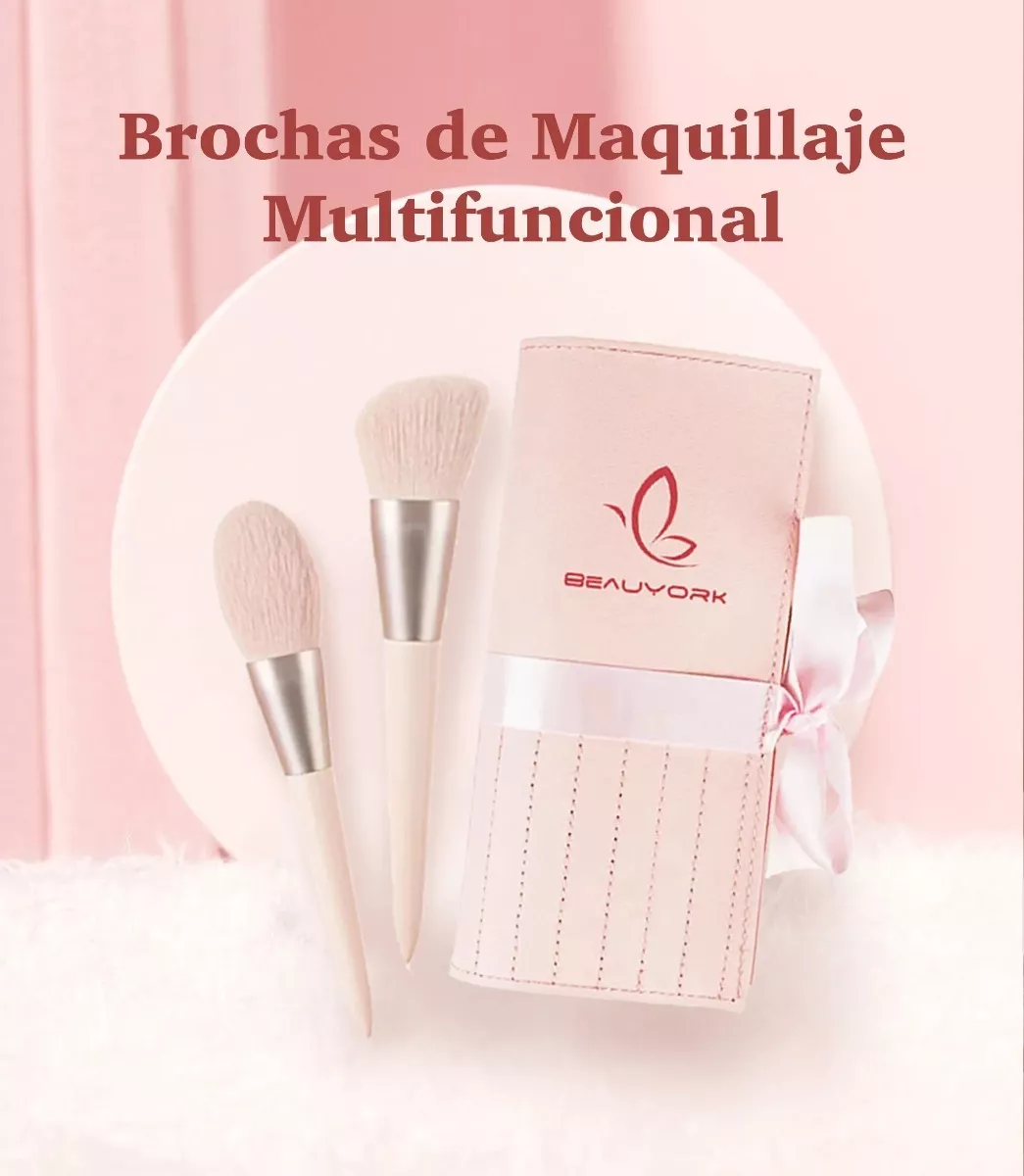 Set De 11 Brochas Para Maquillaje Profesional Beauyork