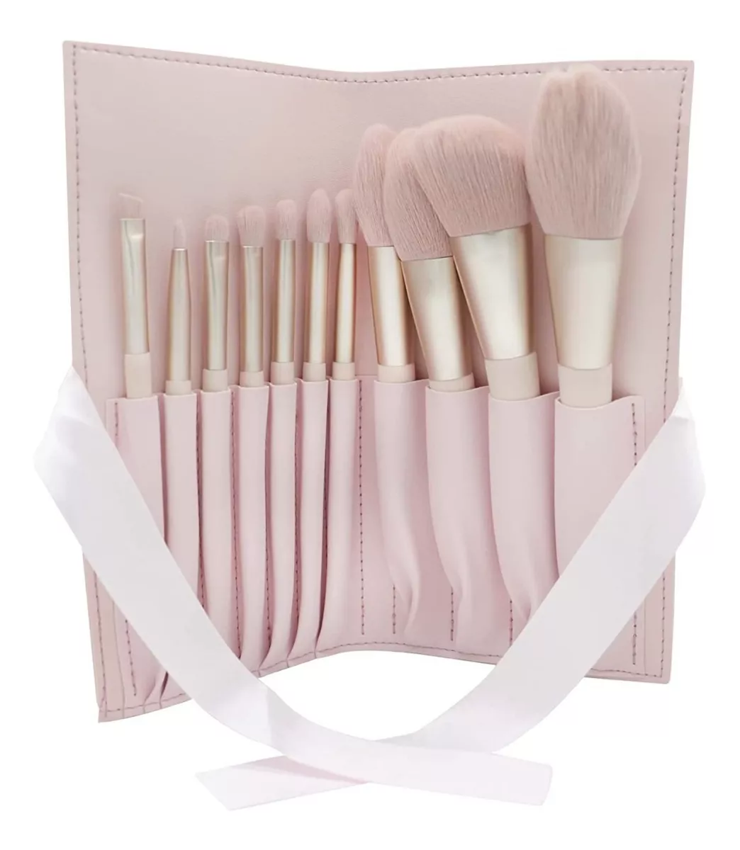 Set De 11 Brochas Para Maquillaje Profesional Beauyork
