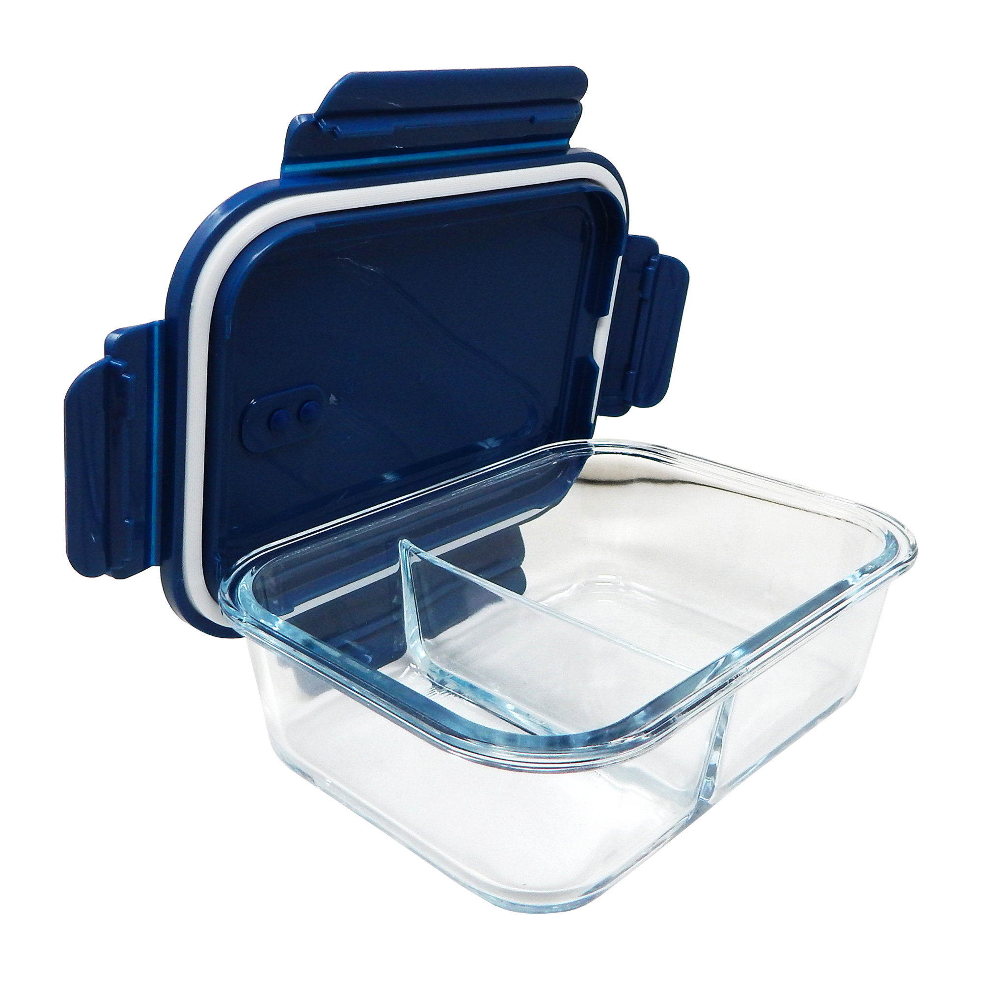 Refractario Rectangular de Cristal 1000 ml