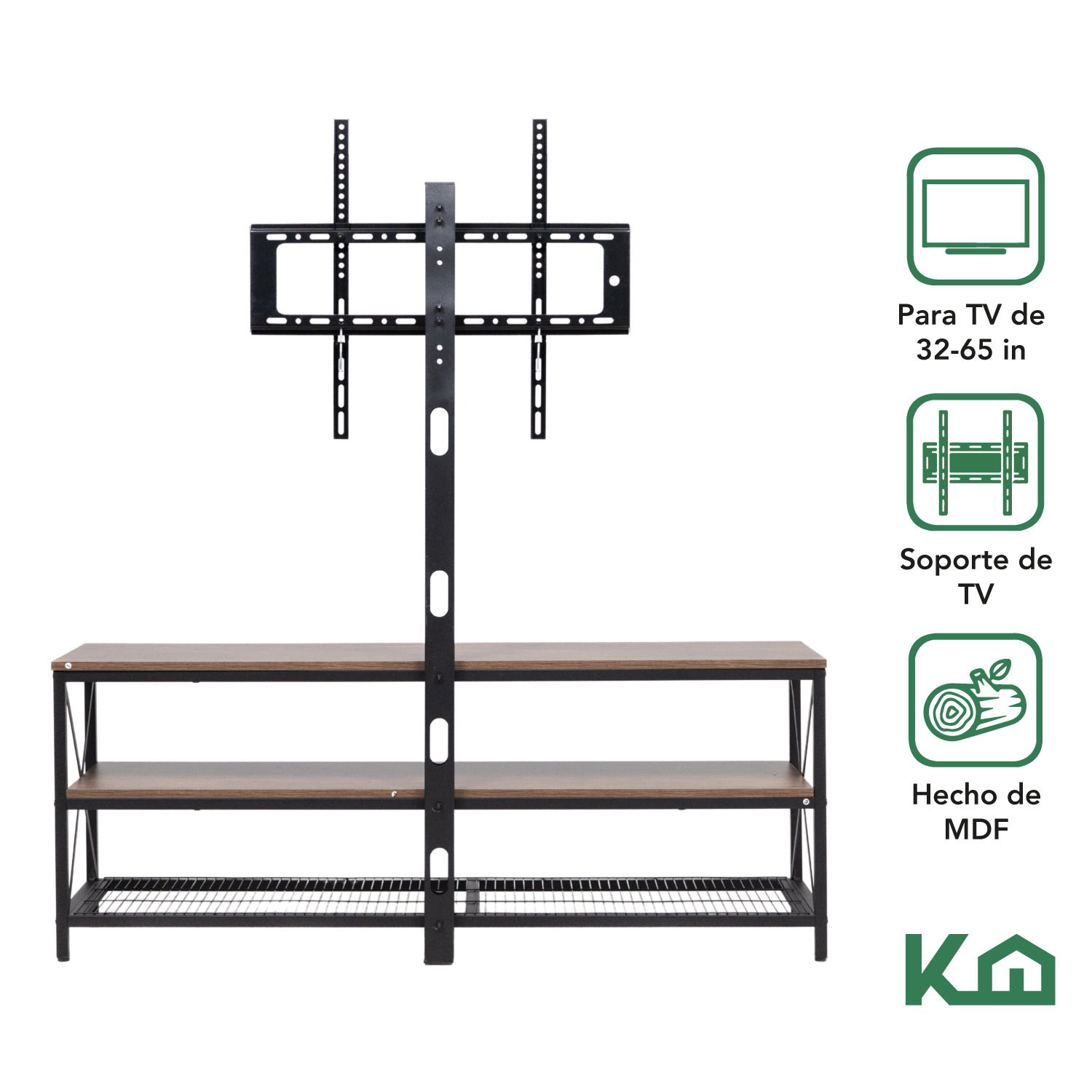 Mueble Para TV De 32 a 65 Pulgadas Modular Entretenimiento 