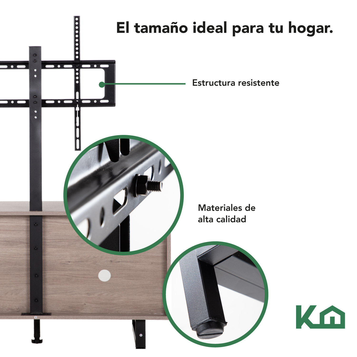 Centro De Entretenimiento De 32 a 65 Pulgadas Mueble Para TV 