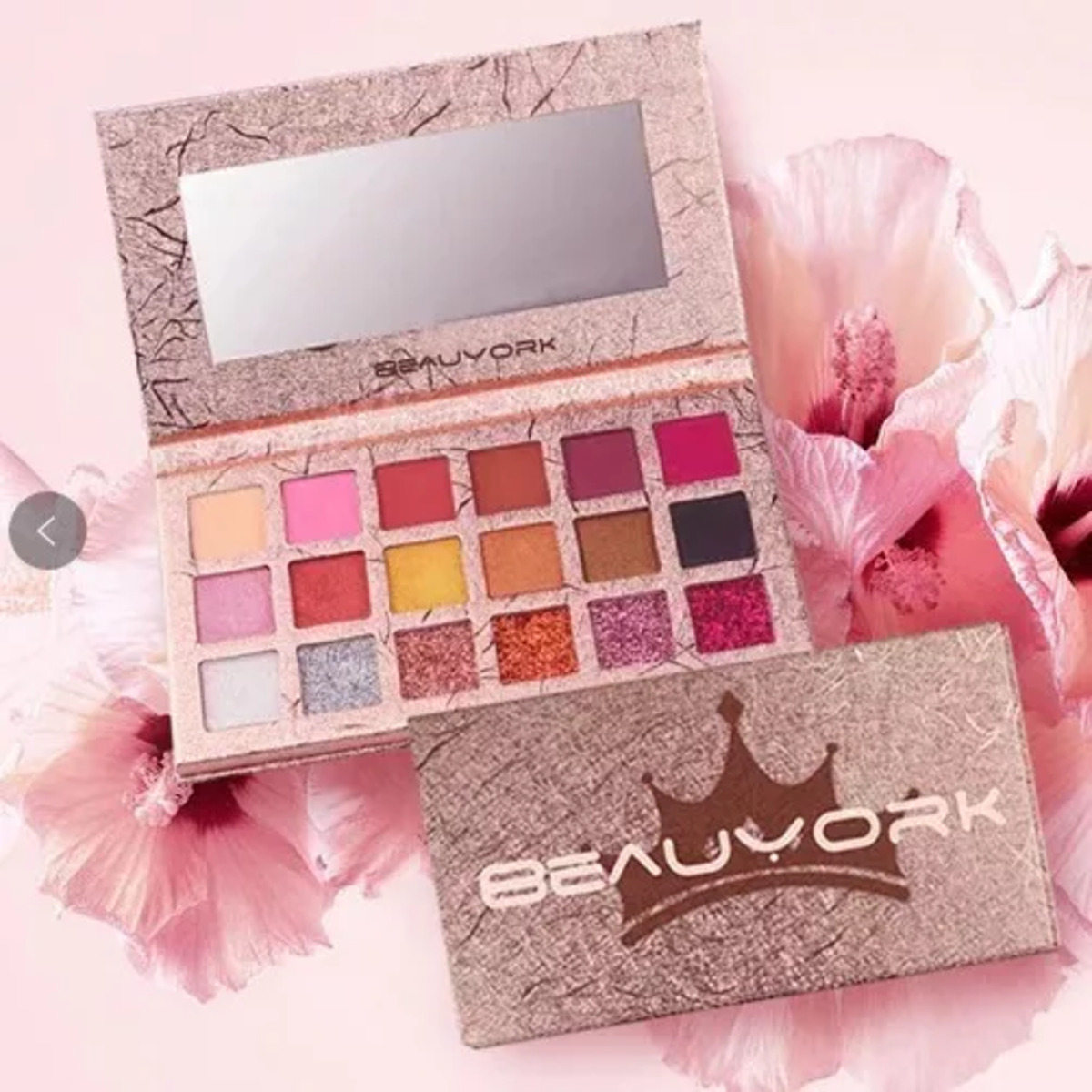 Paleta De Sombras Para Ojos 18 Tonos Neutros Beauyork