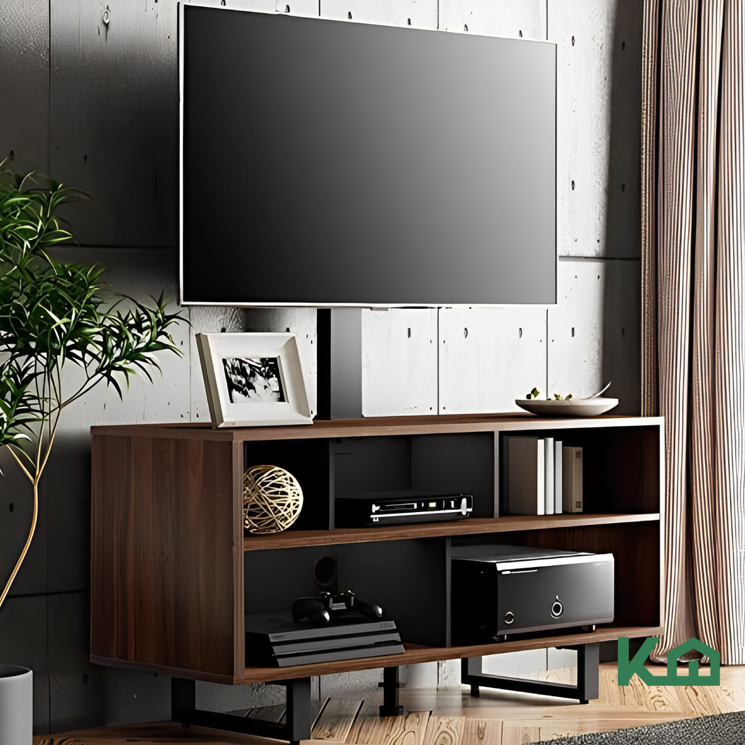 Mueble Modular TV De 32 a 65 Pulgadas Centro Entretenimiento 