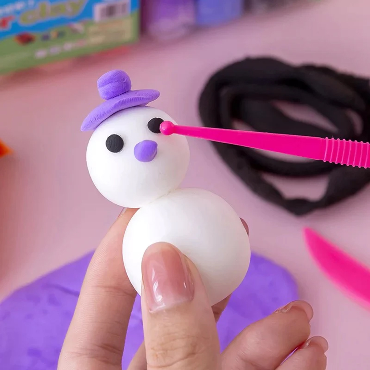 Foamy Moldeable Para Manualidades 24 Pz Plastilina Antiestre