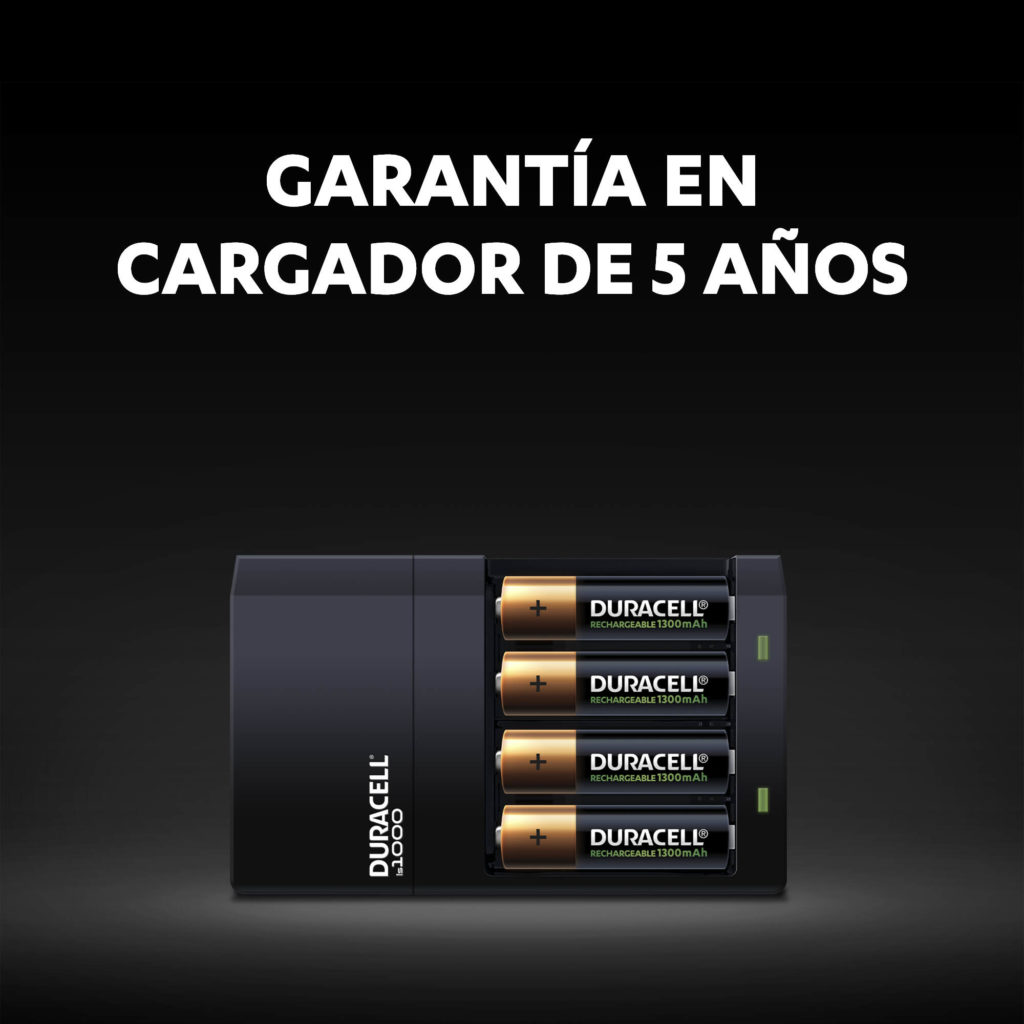 DURACELL CARGADOR RC (4) AA 2500 mAh + 4 AA 2500 mAh