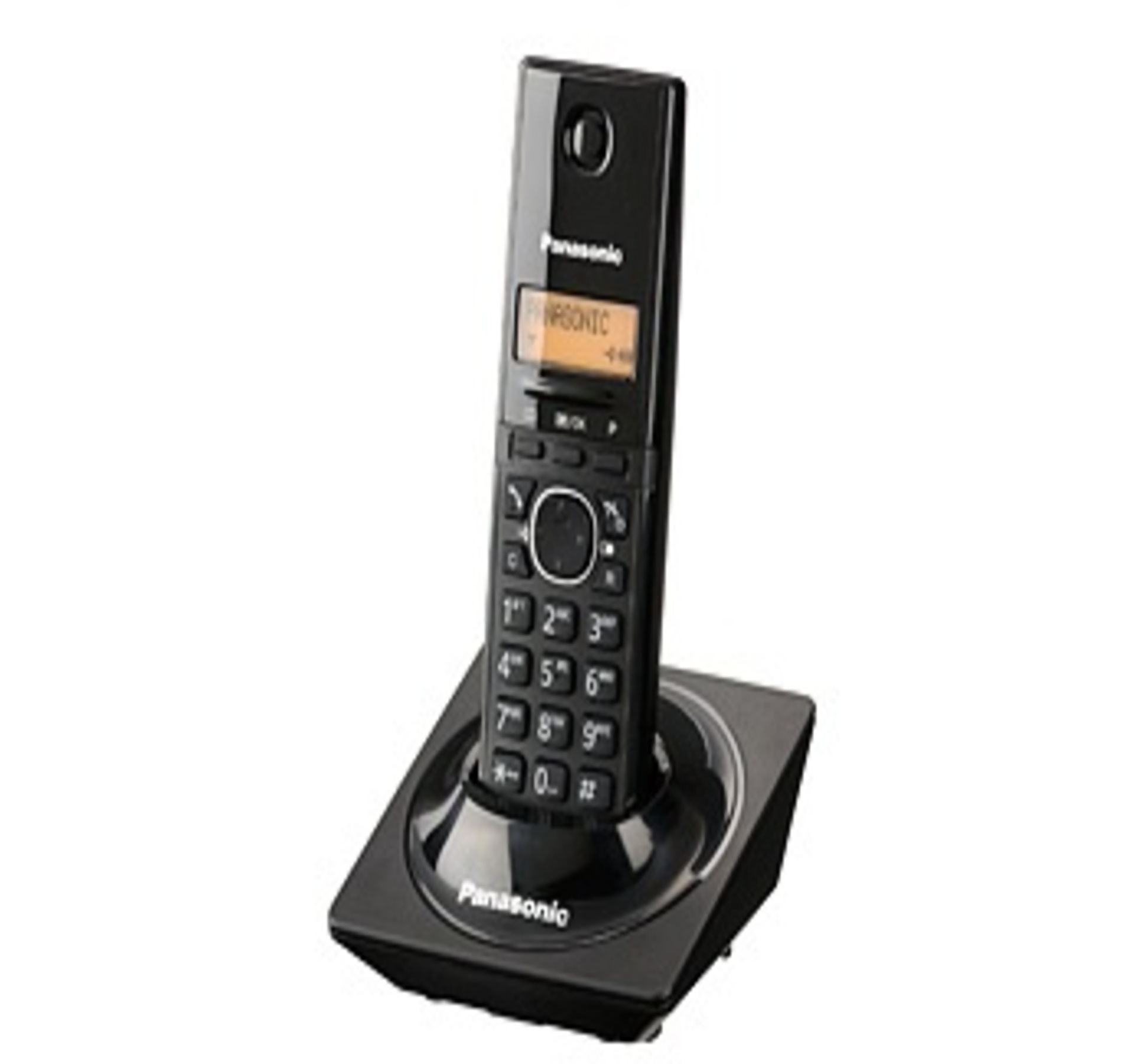 Teléfono DECT 6.0, Inalámbrico Panasonic KX-TG1711MEB, Negro