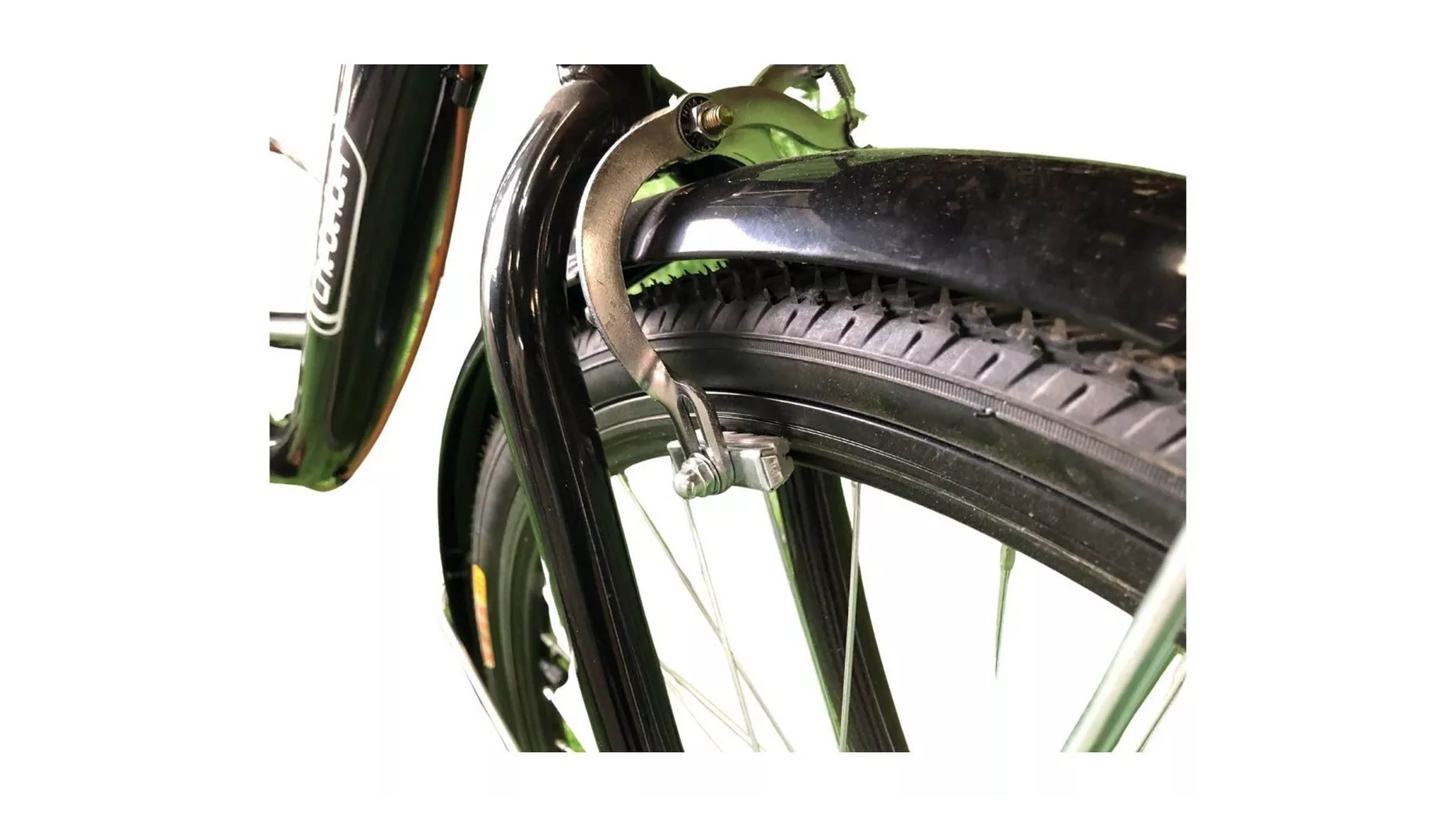 Bicicleta Rodada 24 Paseo Calle Bicicleta Compraymas Negra con Canasta