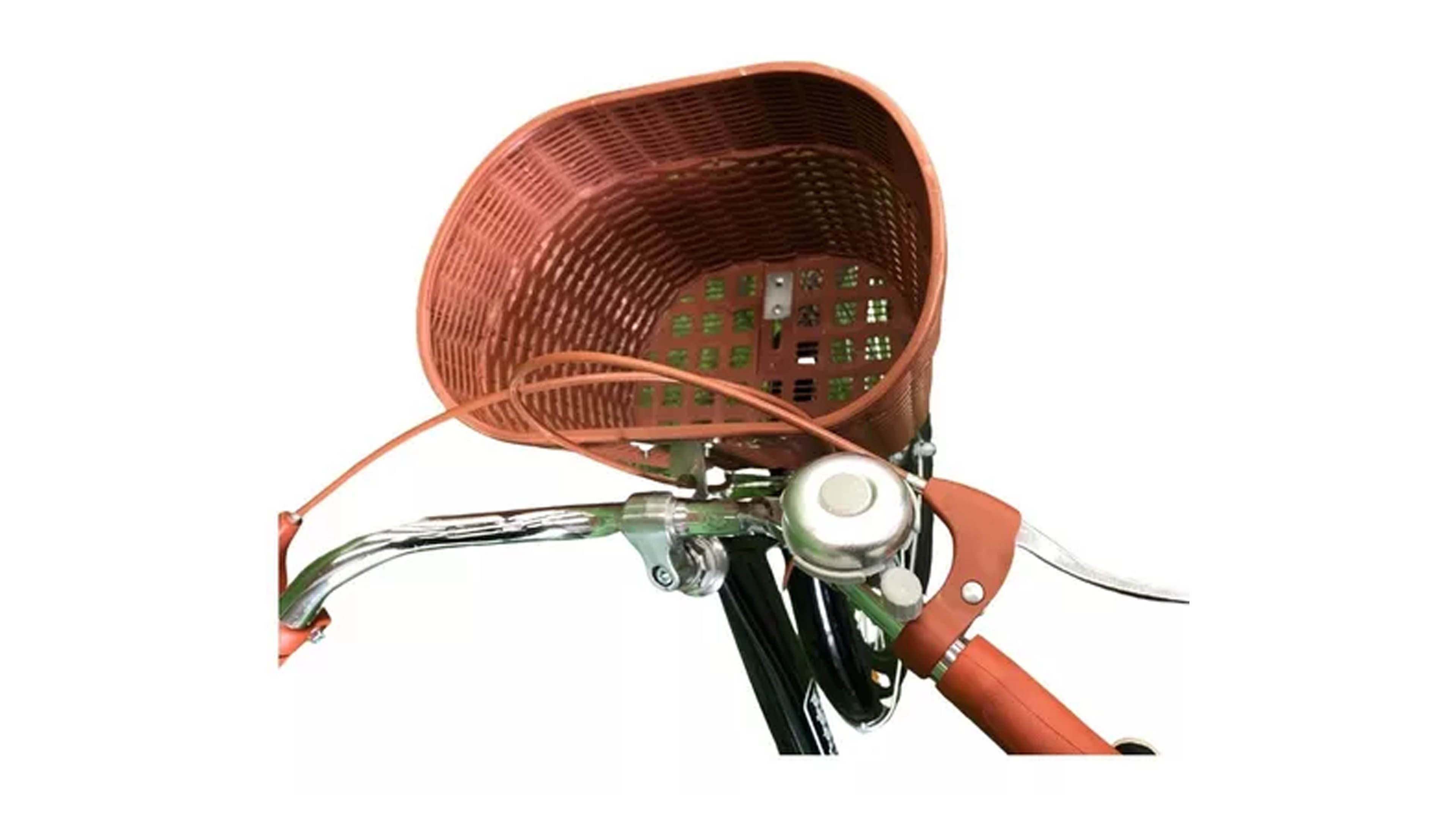 Bicicleta Rodada 26 Paseo Calle Bicicleta Compraymas Negra con Canasta