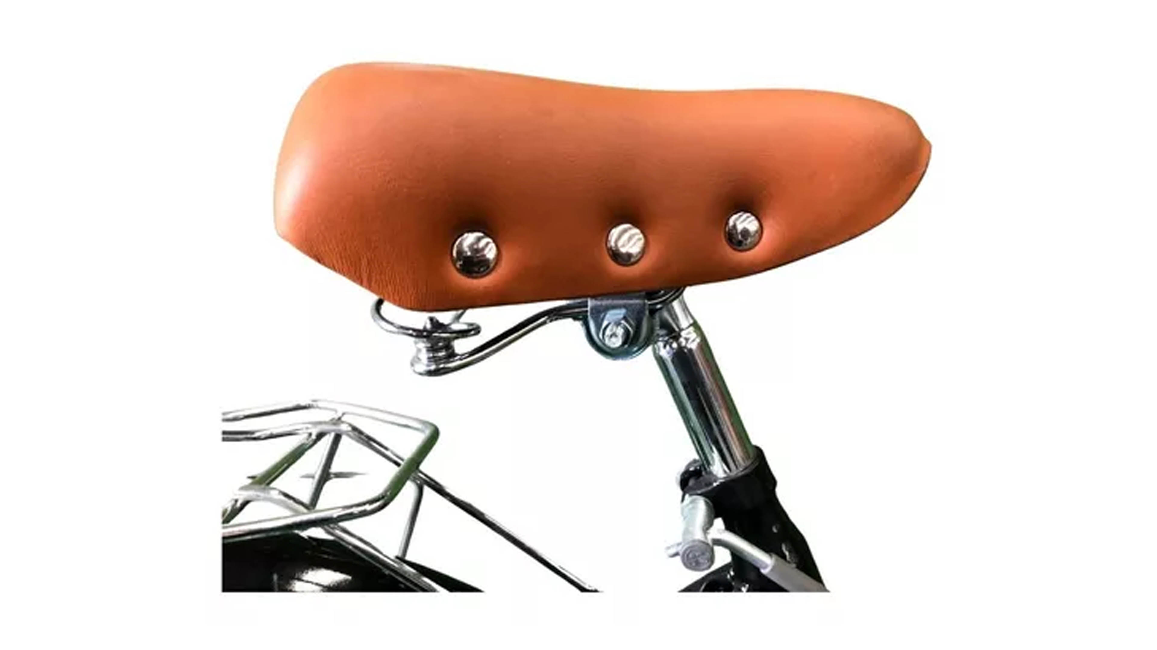 Bicicleta Rodada 26 Paseo Calle Bicicleta Compraymas Negra con Canasta