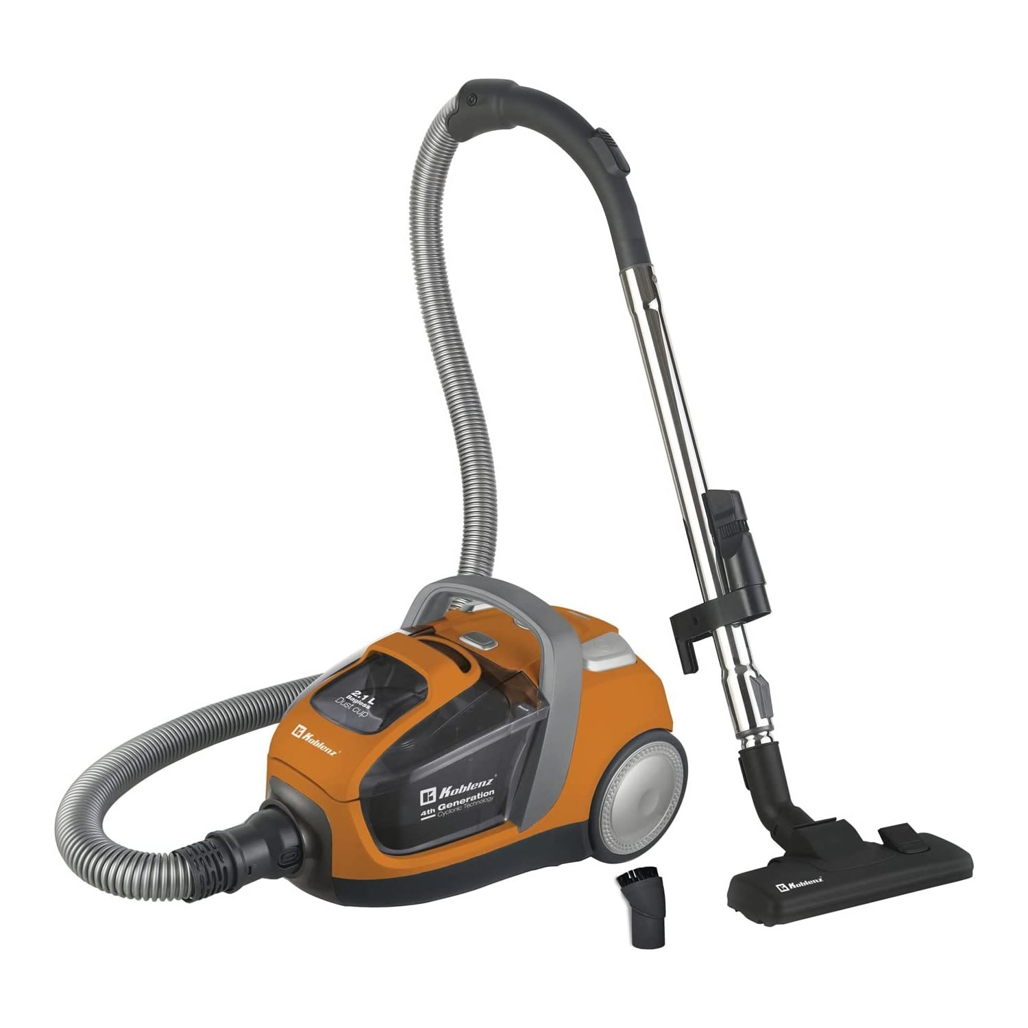 Aspiradora Koblenz Alpha KC-1500 Tecnología Ciclónica - Naranja