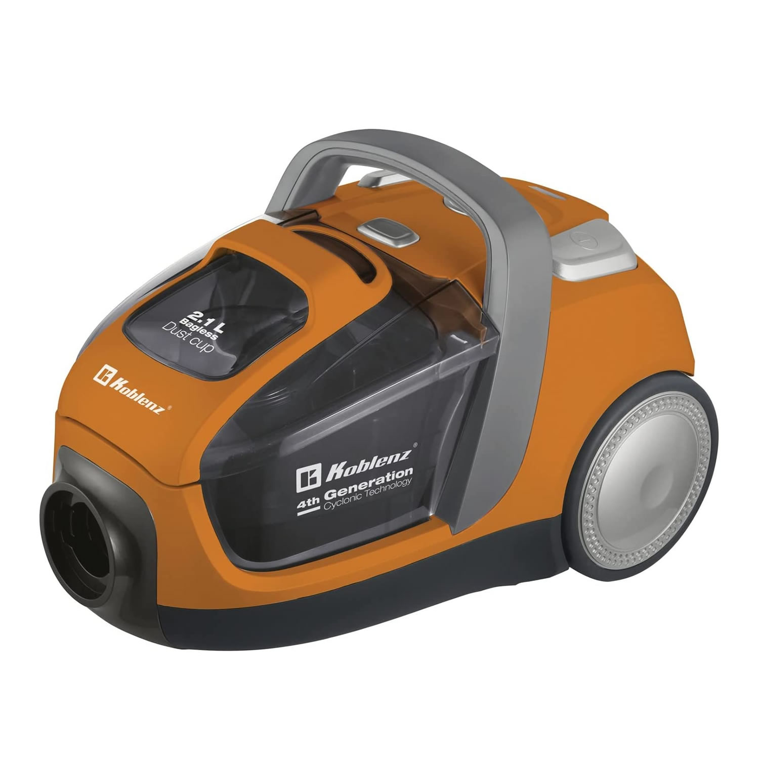 Aspiradora Koblenz Alpha KC-1500 Tecnología Ciclónica - Naranja