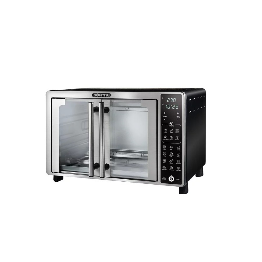 Horno Digital Con Freidora De Aire Gourmia 24 Litros Acero Inoxidable