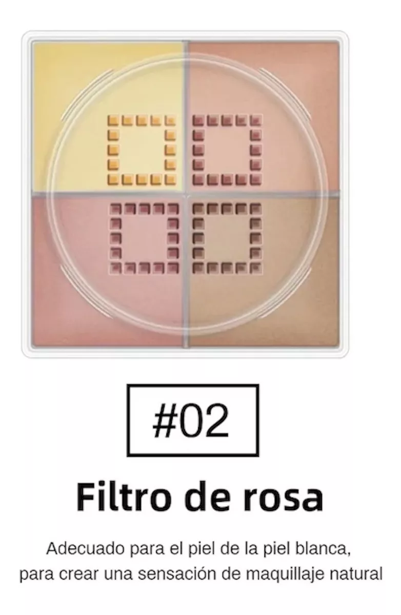 Polvo Fijador Traslúcido 4 En 1 Con Acabado Natural Beauyork