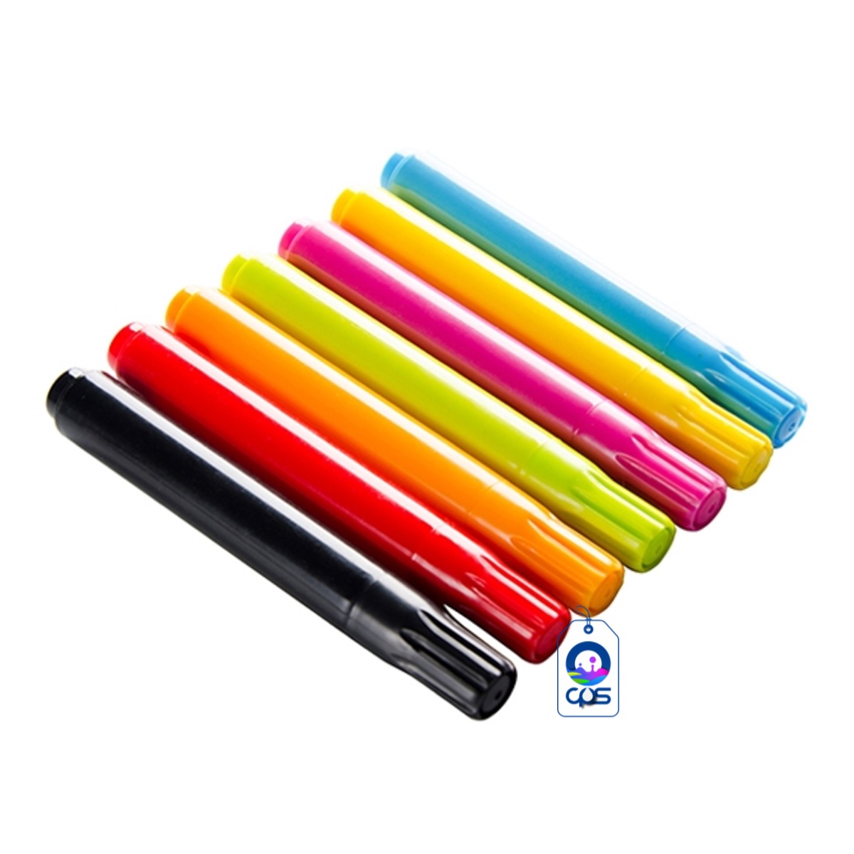 Plumones para colorear cerámica (Paquete con 7 piezas).