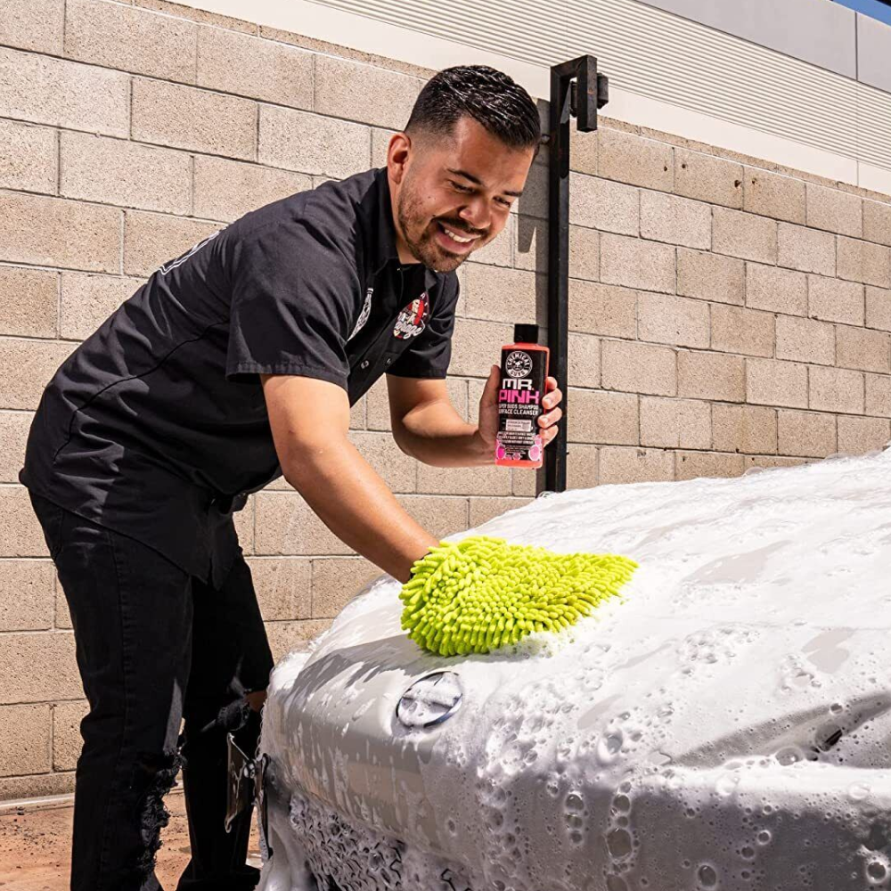 Chemical Guys Mr. Pink Shampoo para Auto 1.89 L (Funciona con cañones de espuma, pistolas de espuma)